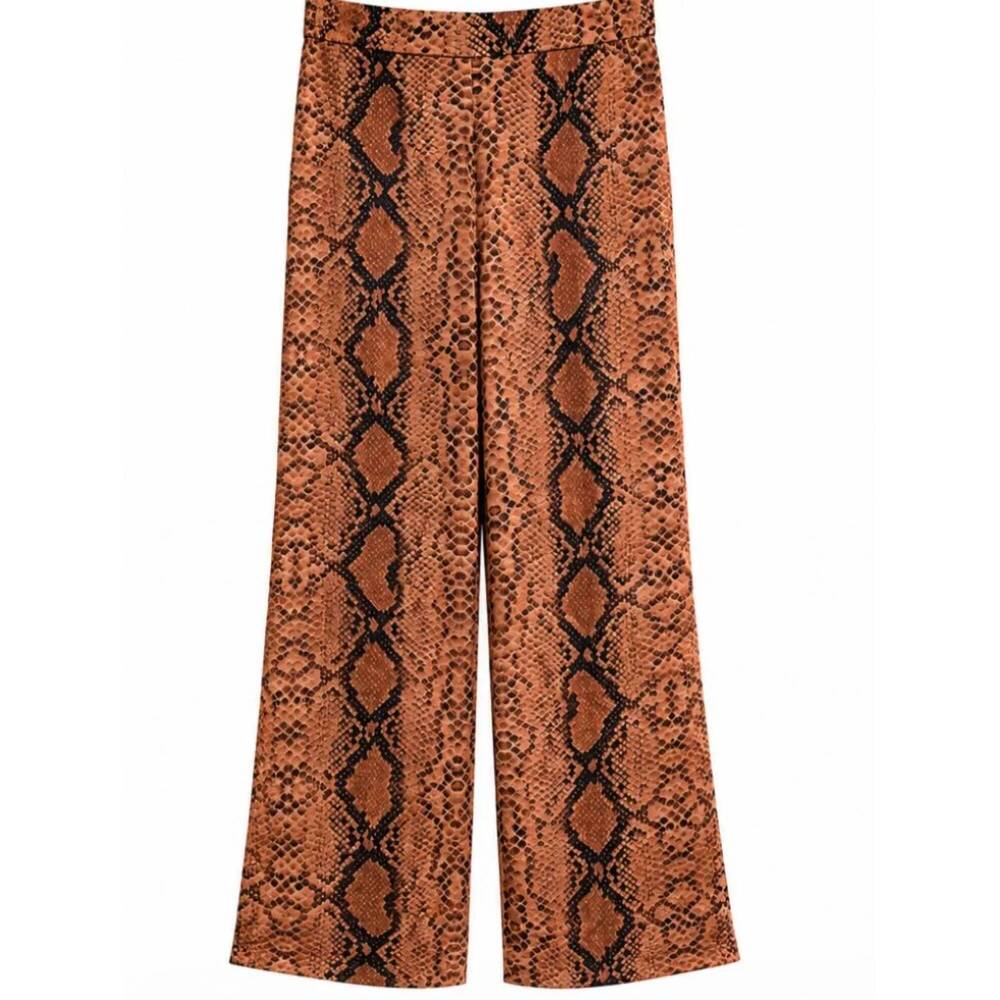NEW KARMAMIA women's anouk pants in desert snake print